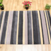 Dianne Grey Stripe Closeup